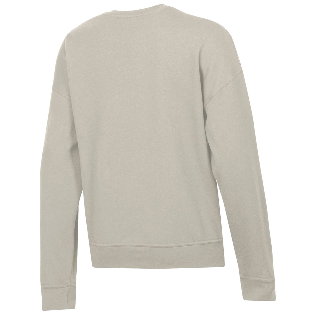  Florida Atlantic Owls Champion Women's Powerblend Pullover Sweatshirt - Oatmeal